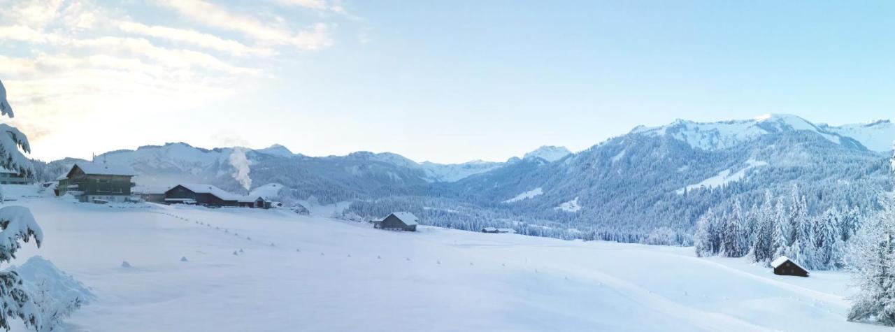 Haus Kipfen Appartement Sibratsgfäll Buitenkant foto